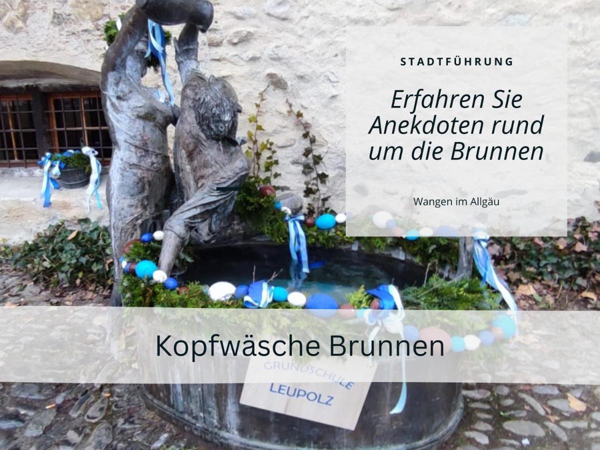 Ferienwohnung Trifts | Einzelbetten | Parkplatz Wangen im Allgaeu Ngoại thất bức ảnh